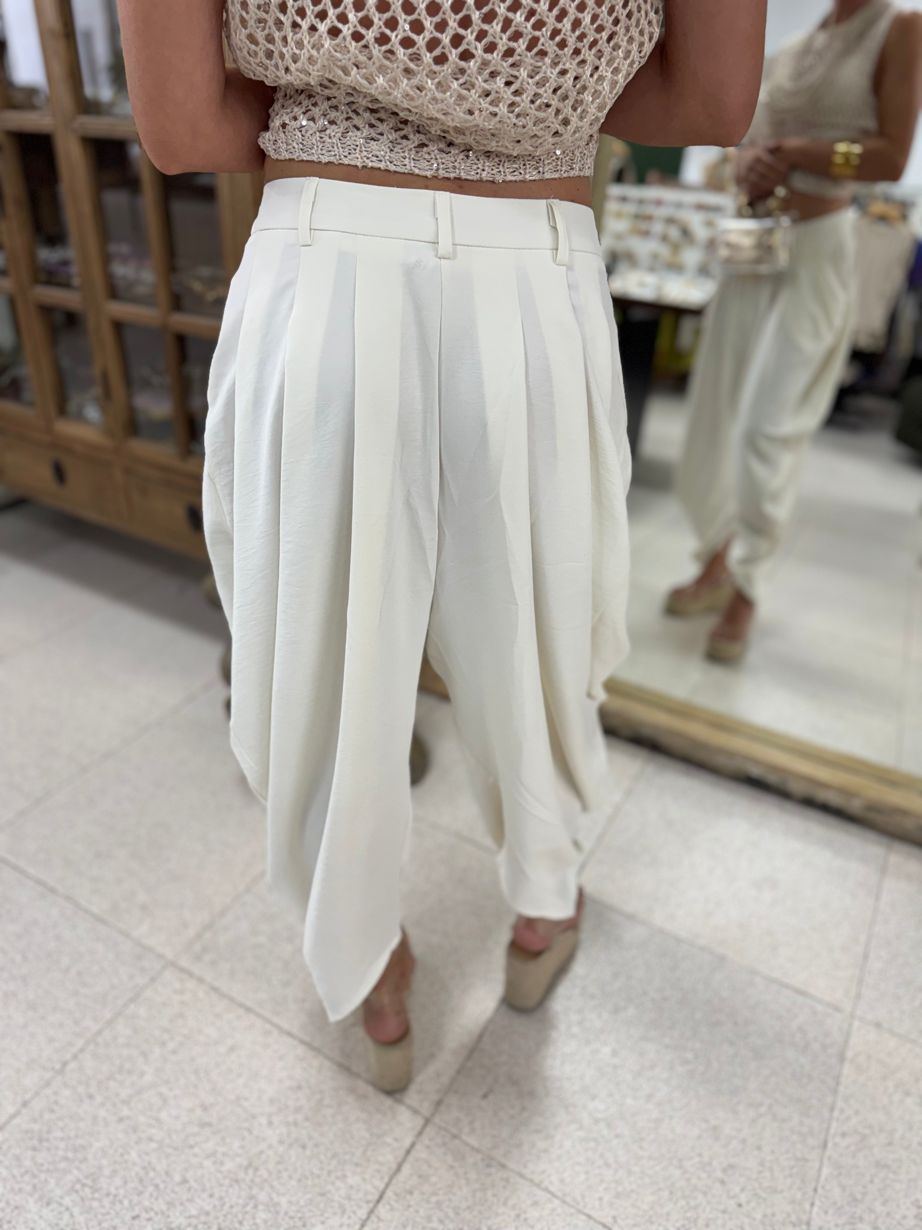 Pantalón Vega Blanco Roto