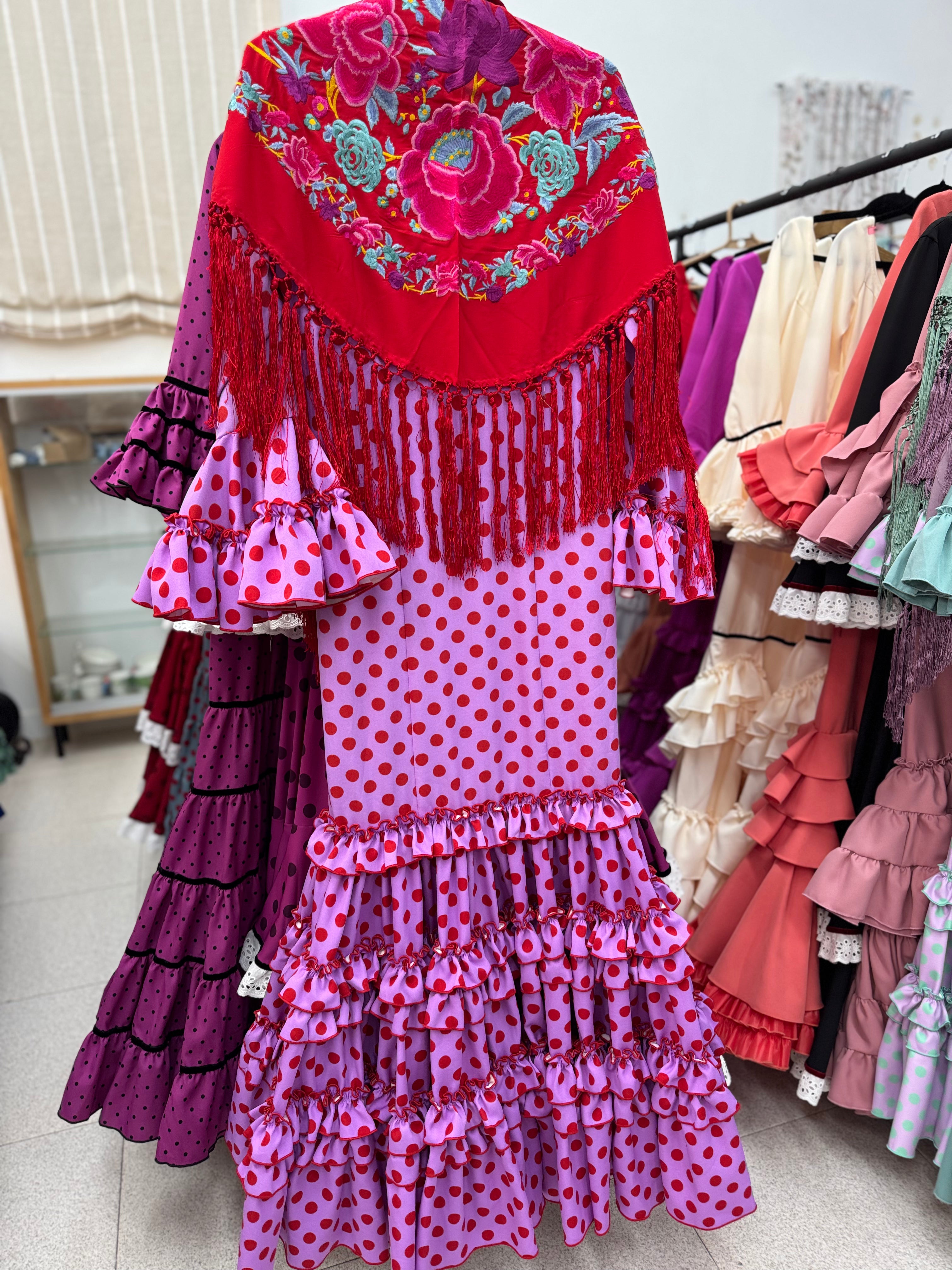 Traje Flamenca Granada T.38