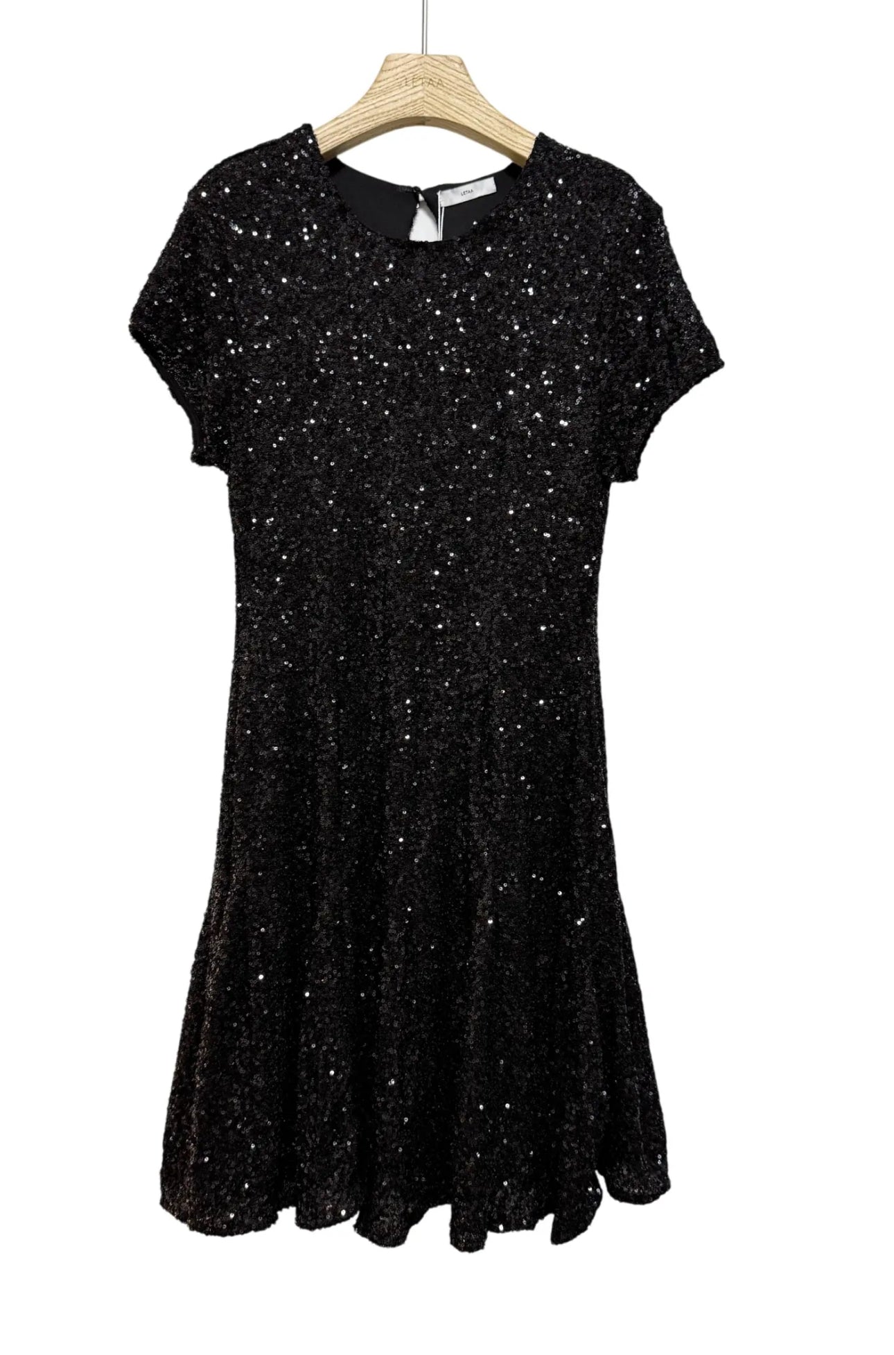 Vestido Mini Lentejuelas Black