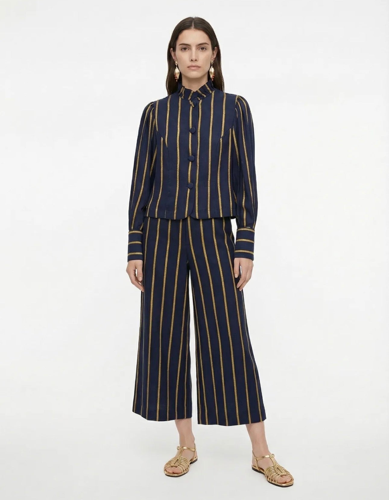 Pantalón de Lino Marino Gold