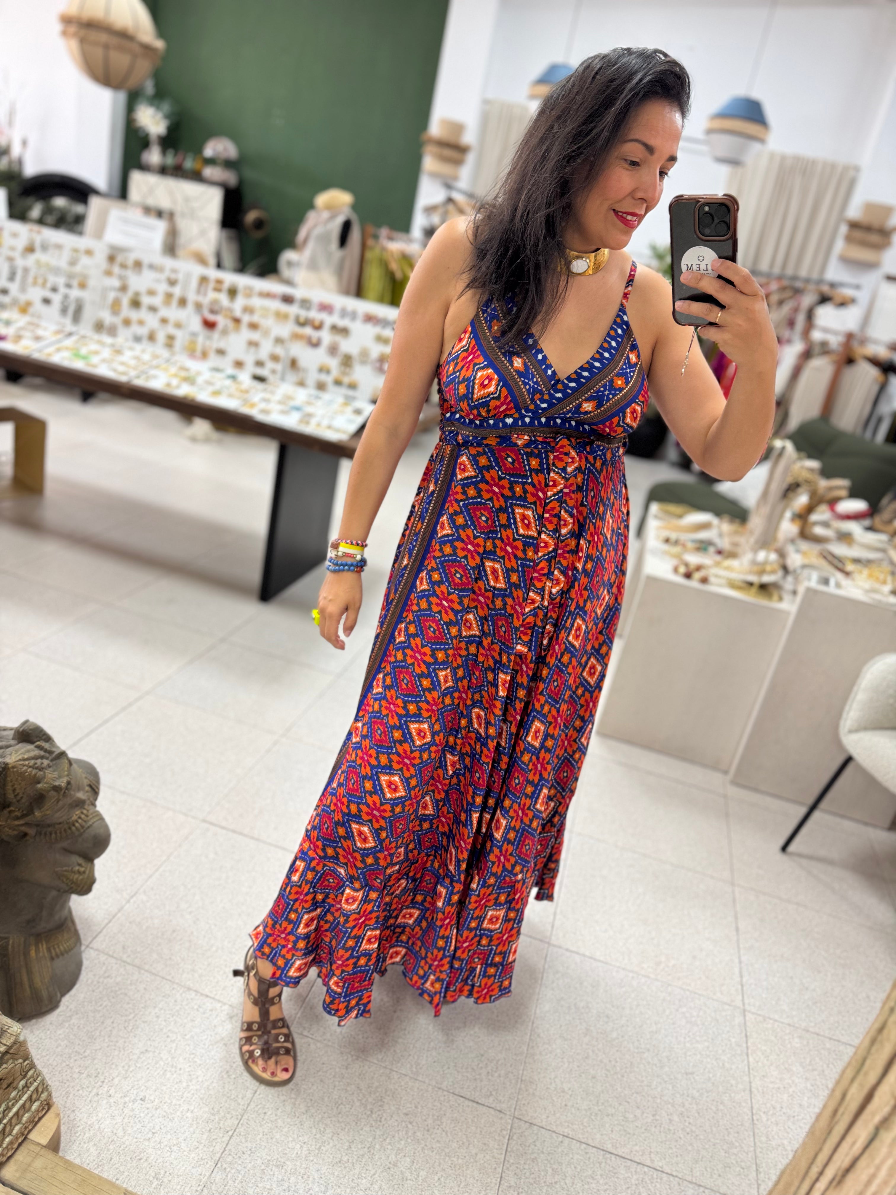 Vestido Seda África en 3 colores