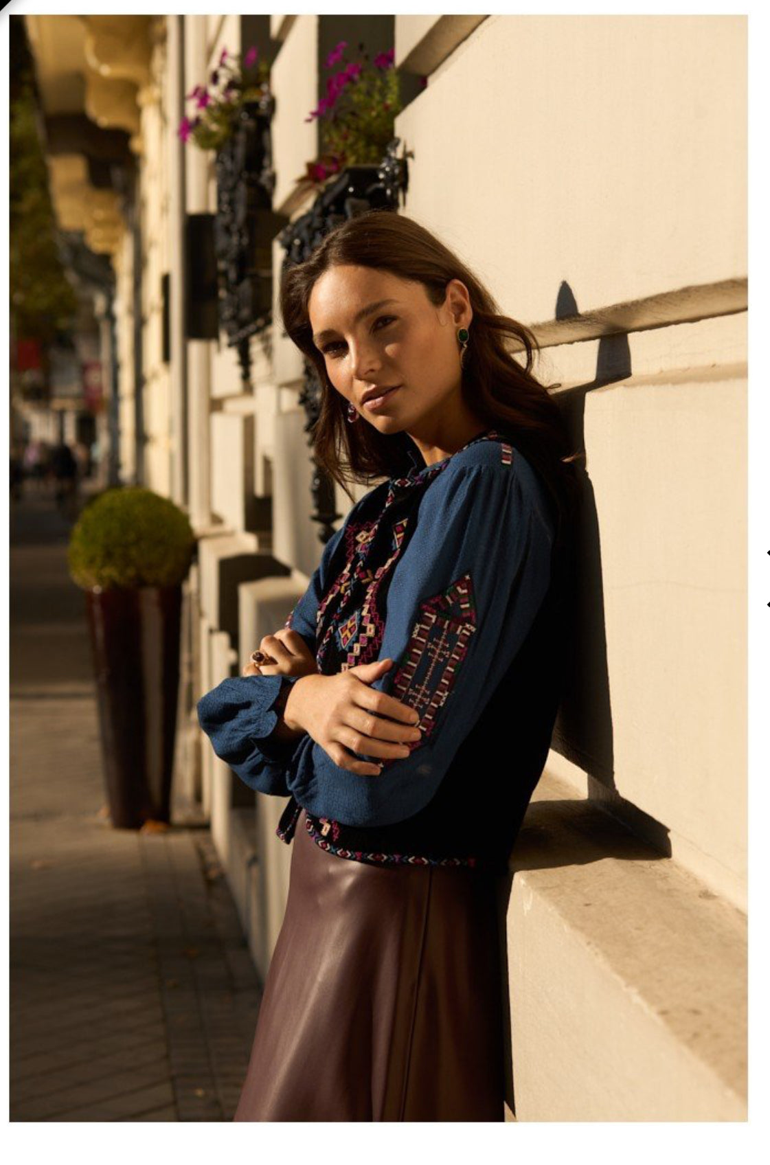 Blusa Latido Bordado