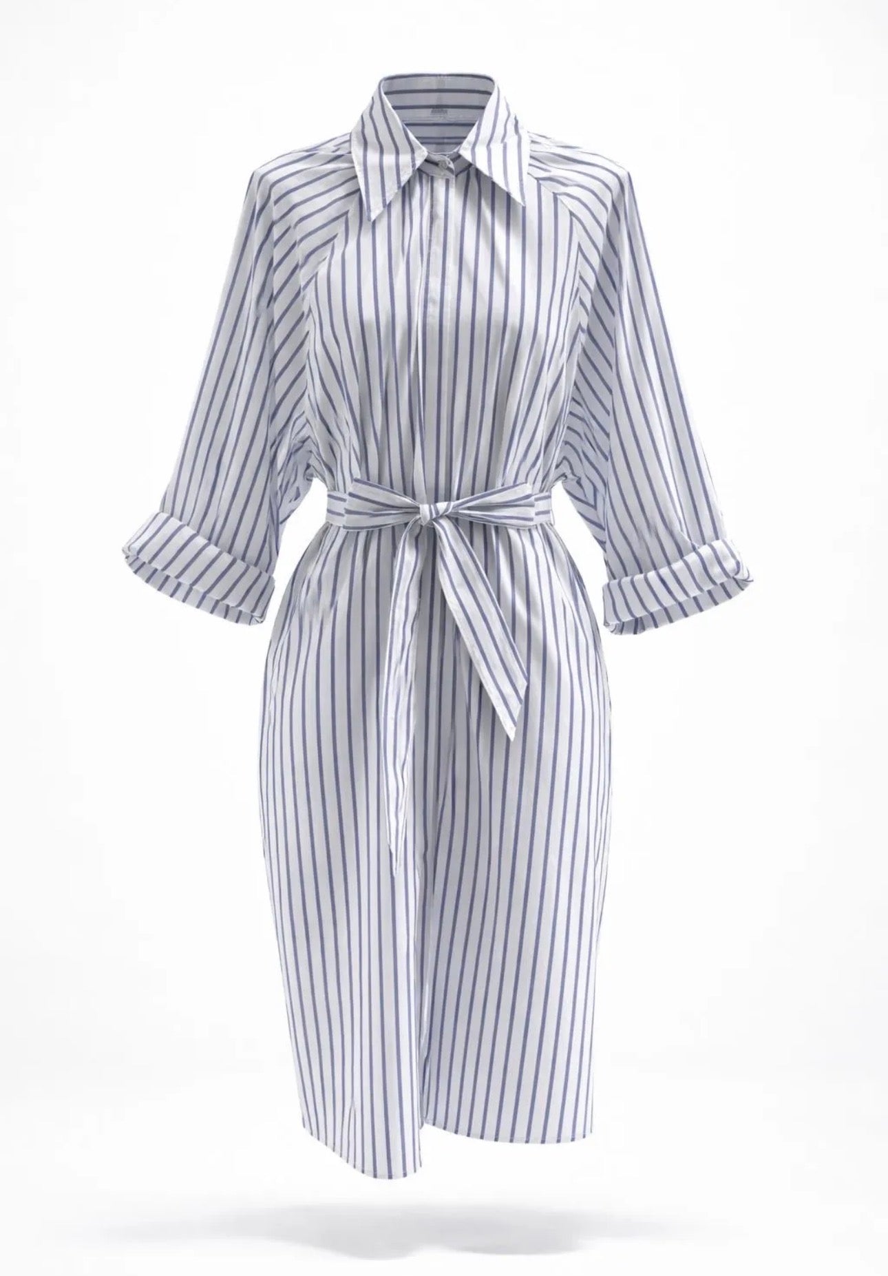 Vestido Camisero Rayas