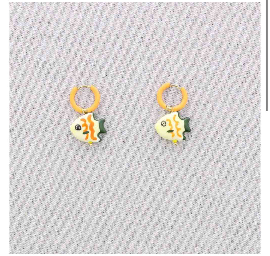 Pendientes Pez Mar