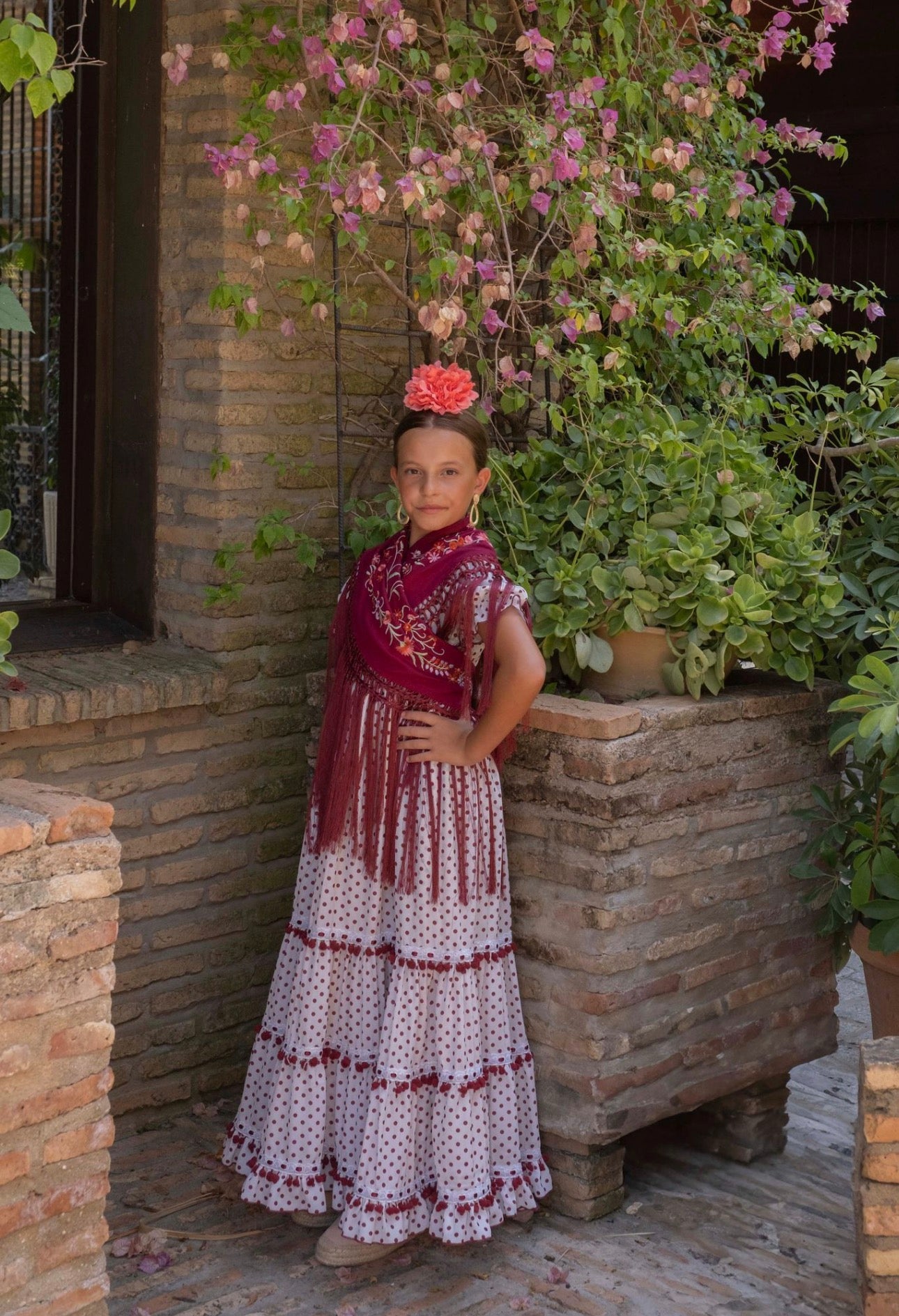 Traje de Flamenca Niña Ele T. 10 y T.12