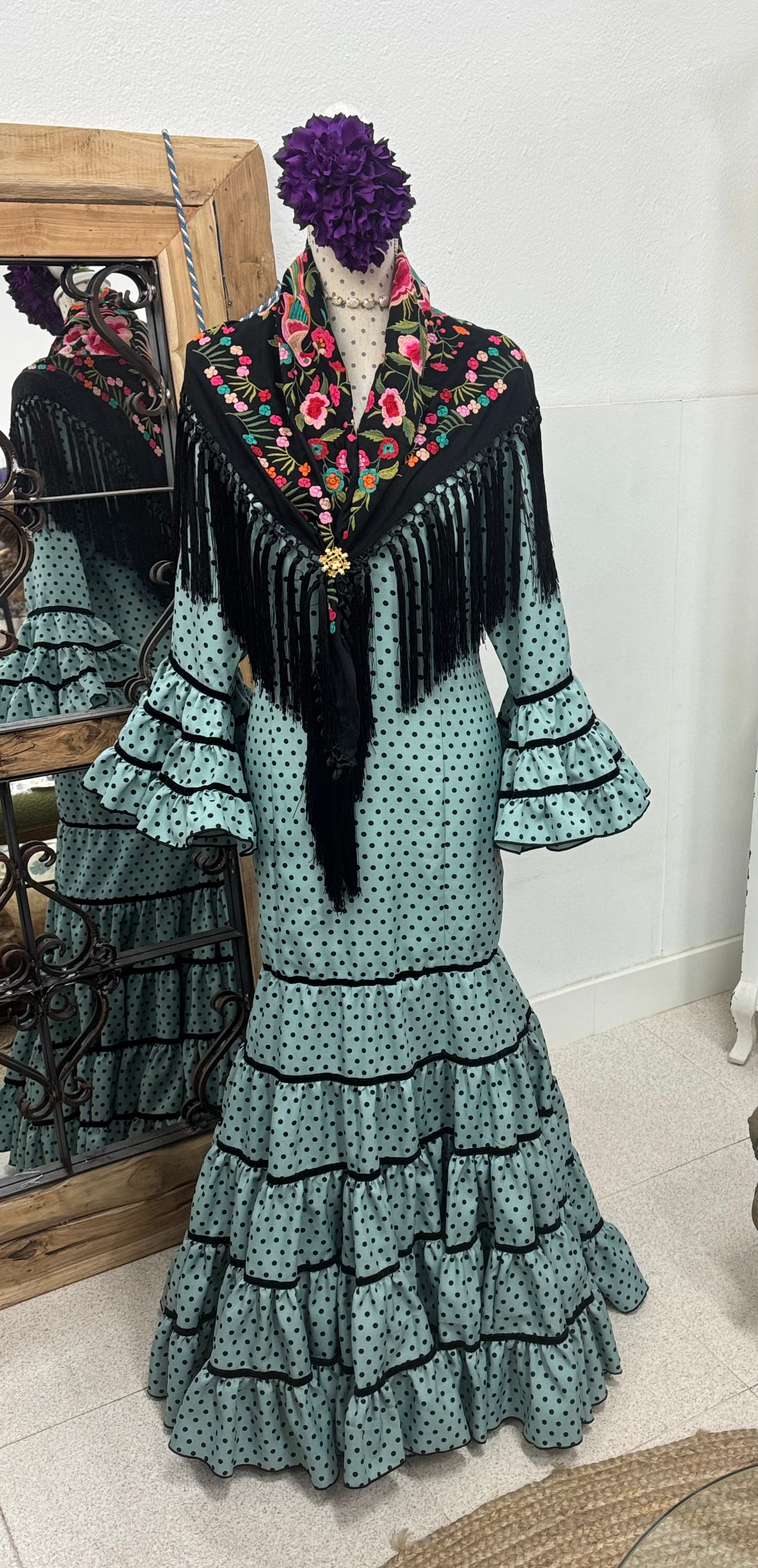 Traje Flamenca Mod. Rosalía