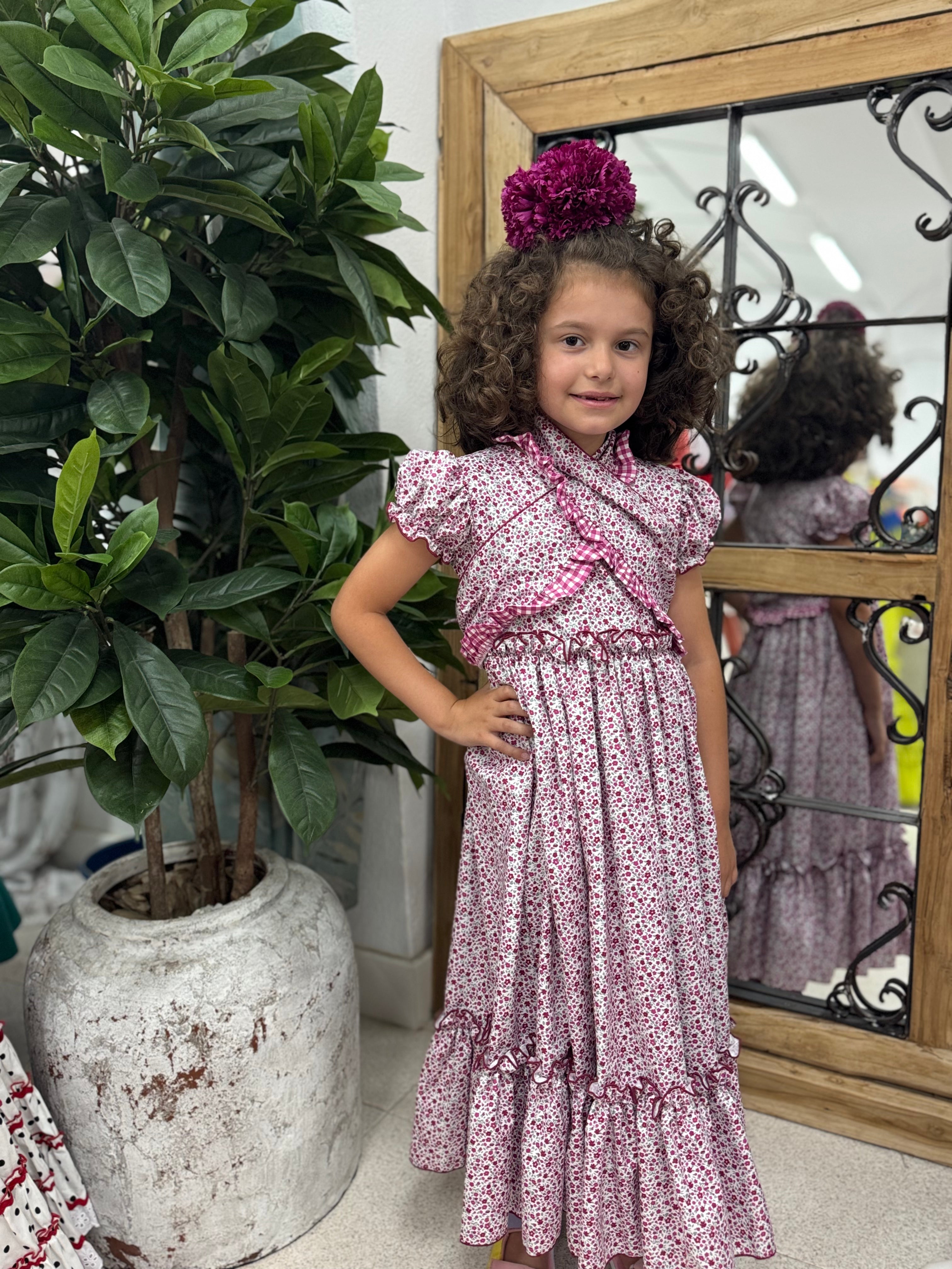 Bata Flamenca + Pico Niña Flores