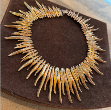 Choker Estalactitas Dorado