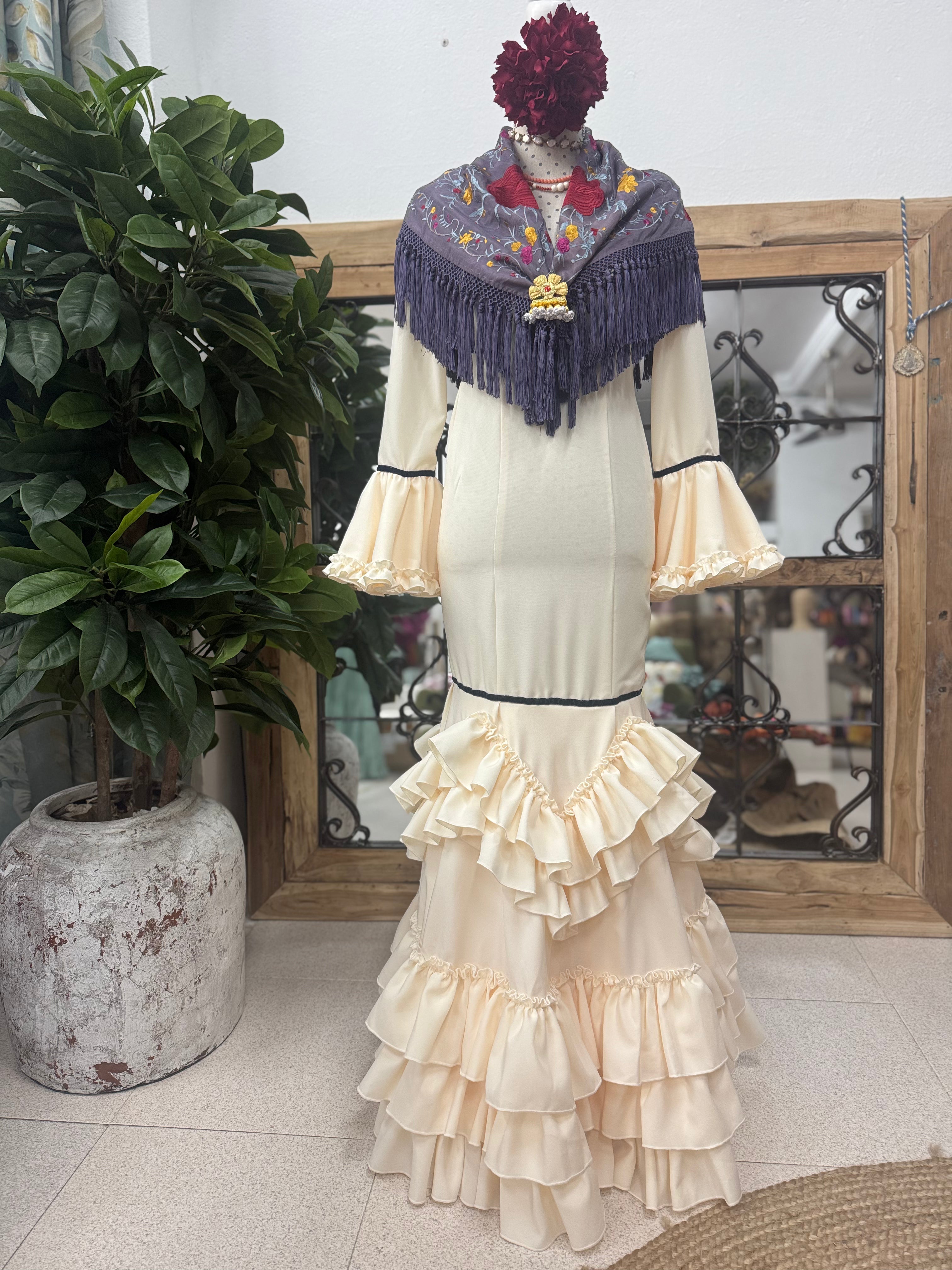 Traje de Flamenca Mod. Madrid