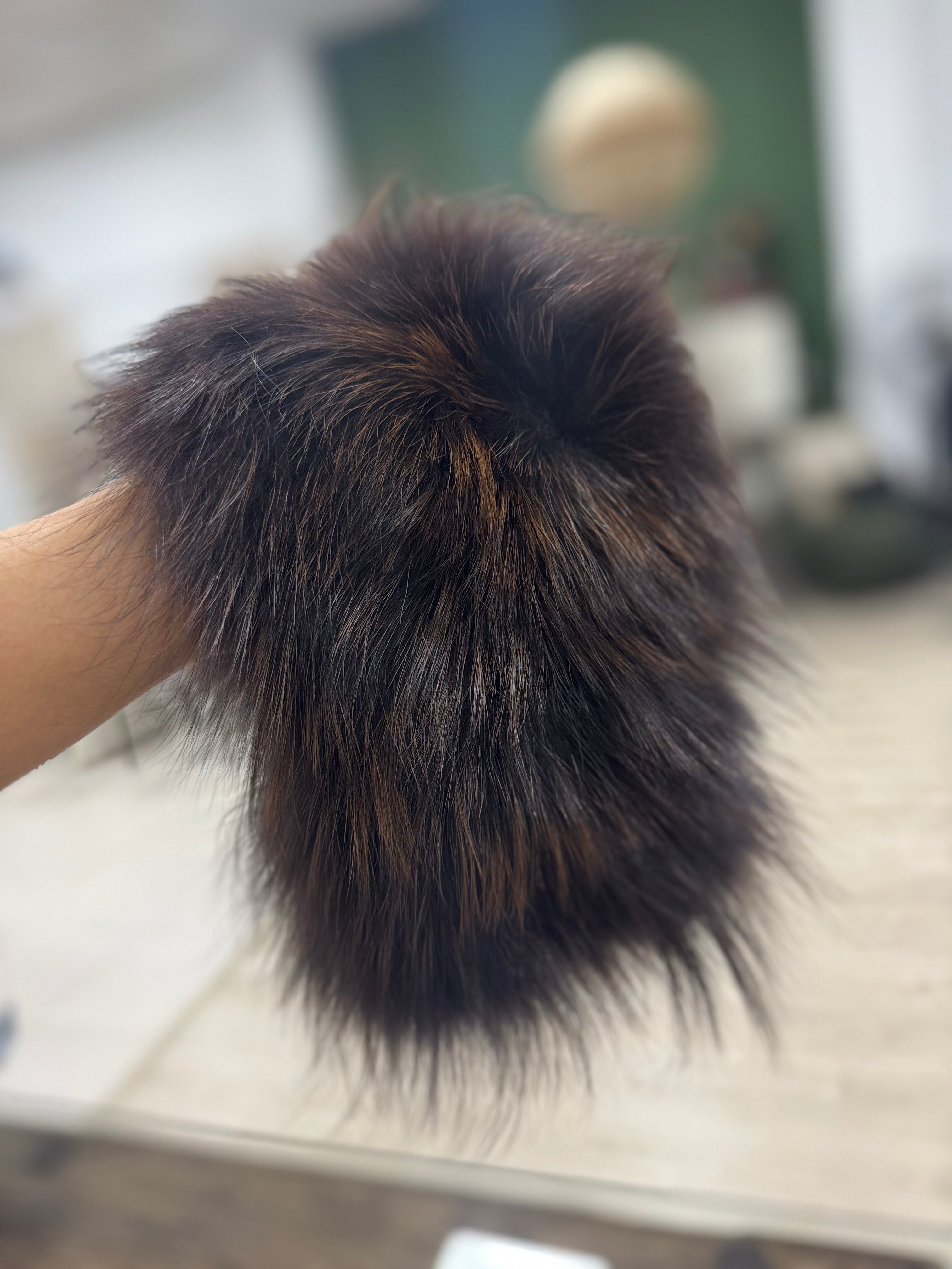 Cuello de Piel Natural Amna 8 colores disponibles