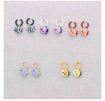 Pendientes Pez Mar