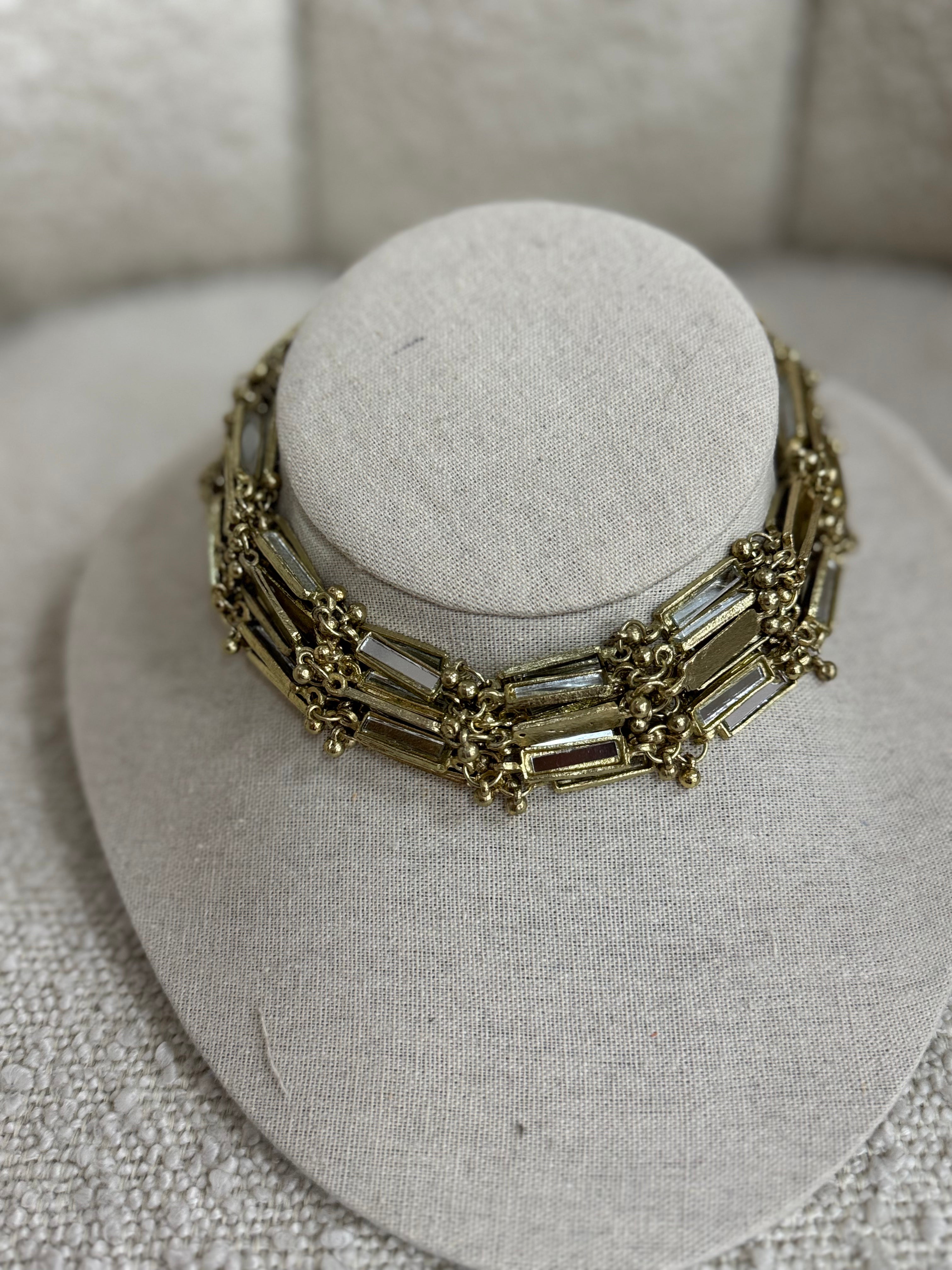 Choker Multi Cristal
