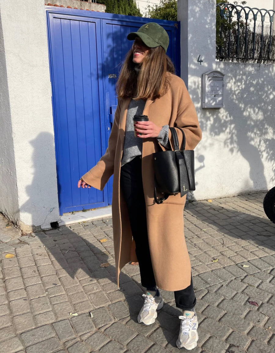 Bombonera Piel Sophia Azul Marino