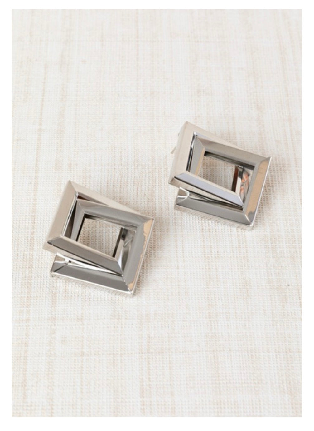 Pendientes Doble Cuadro