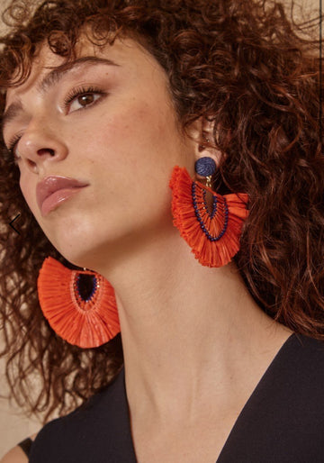 Pendientes Rafia Latido