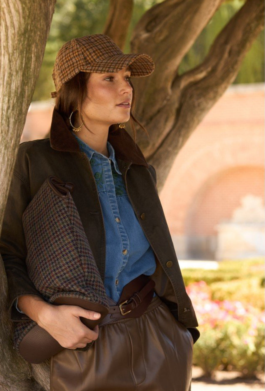 Gorra de Cuadros Latido