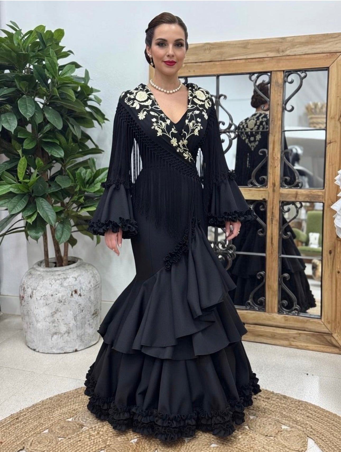 Traje Flamenca Mod. Alegría T.46