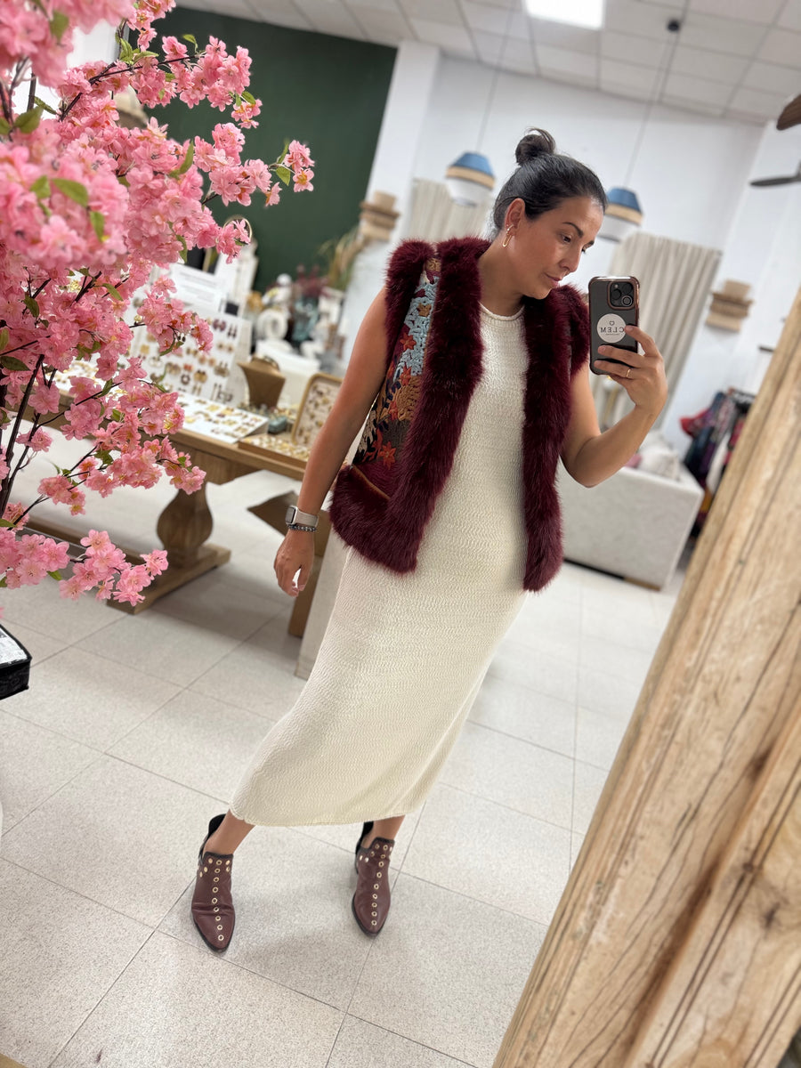 Chaleco Boho Bordado