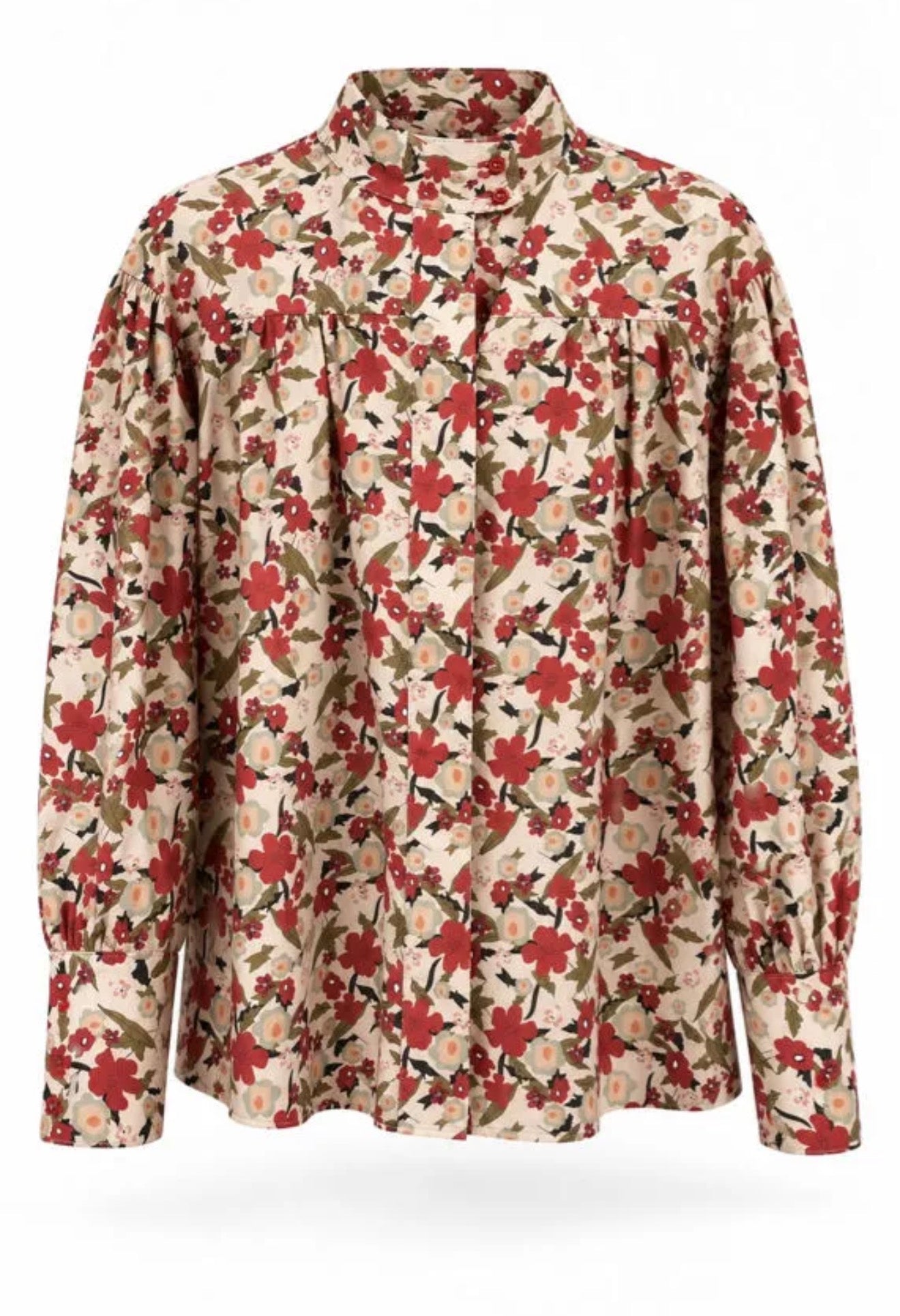 Camisa Flowers Algodón