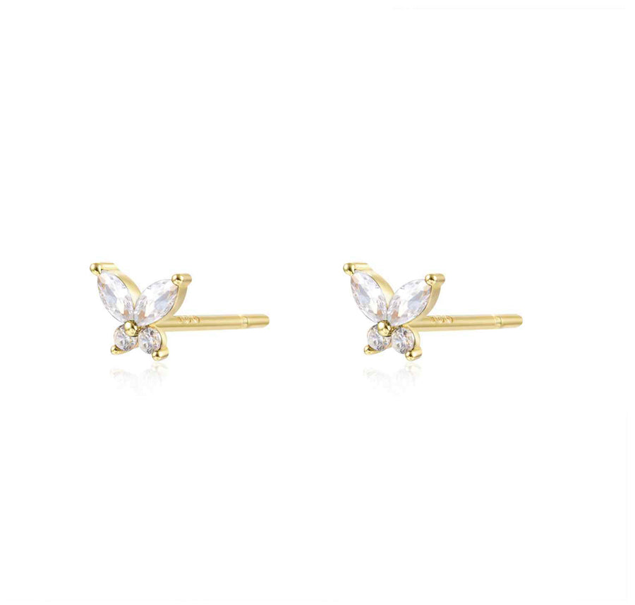 Pendientes Mariposa Cristal