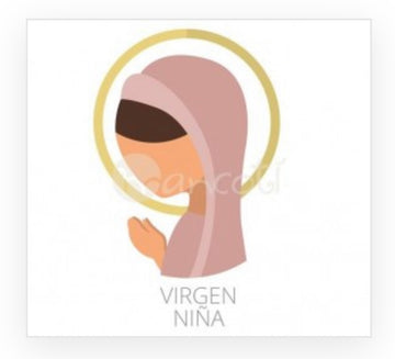 Virgen Niña Gargantilla