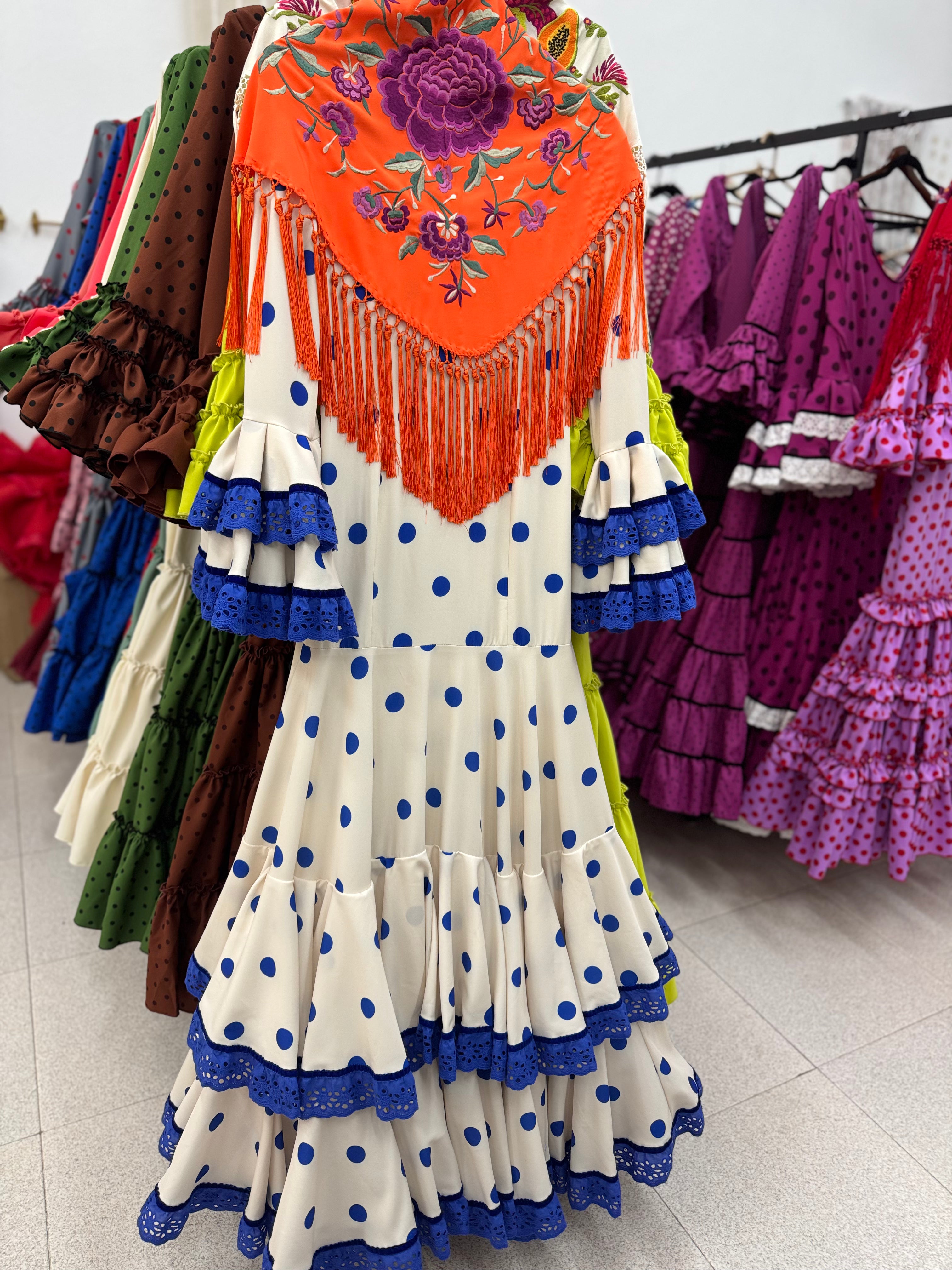Traje Flamenca Abril T.34