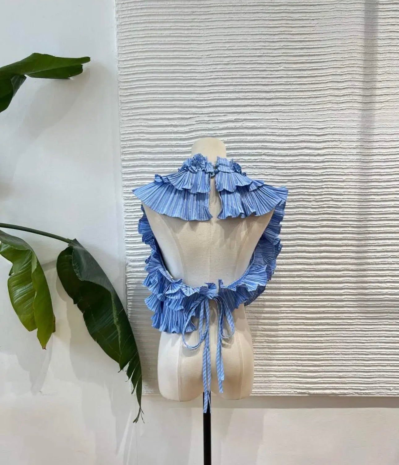 Top Rayas Azul