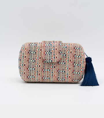 Clutch Rafia Multicolor