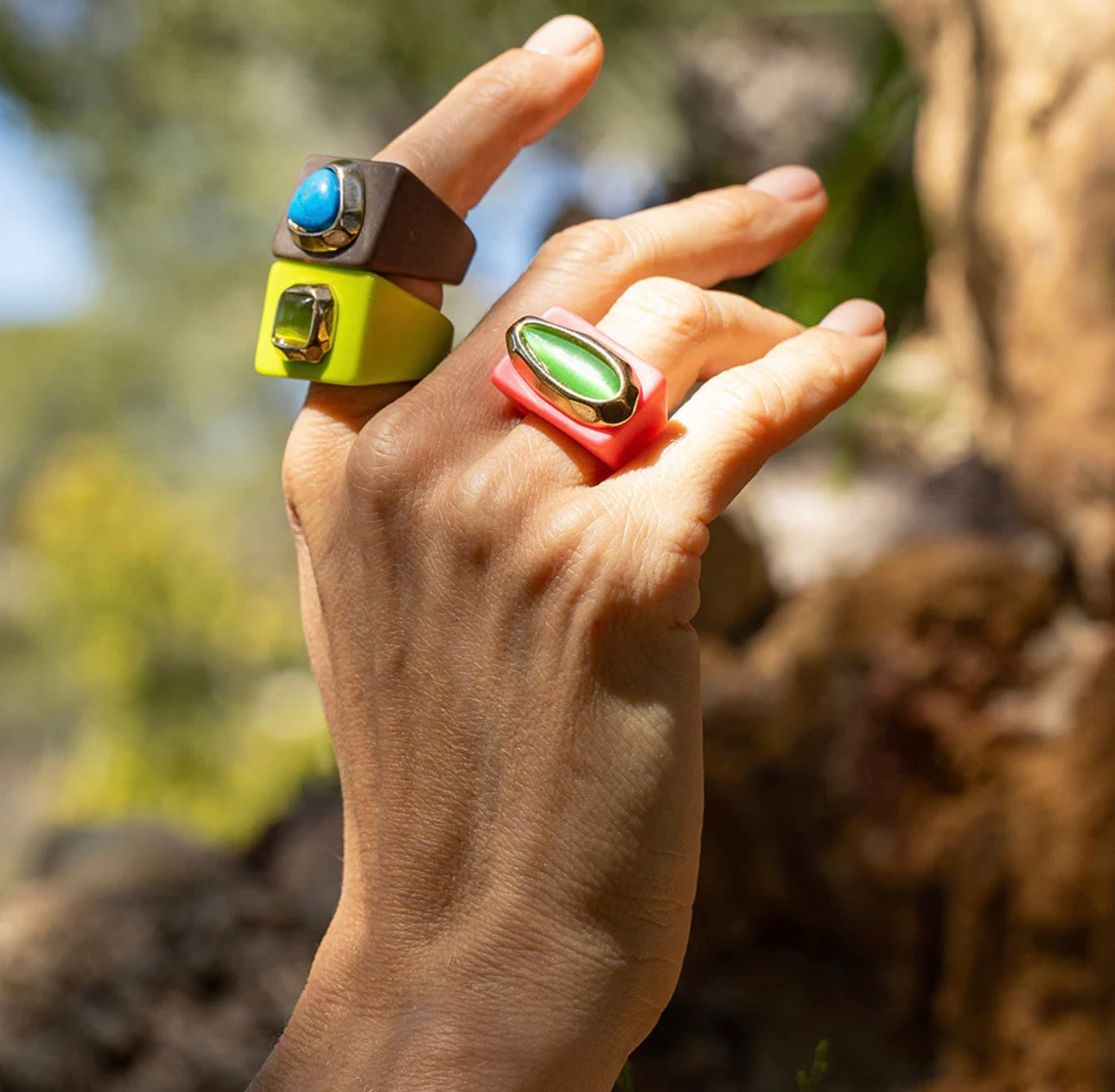 Anillo Lima Selenita Émolo