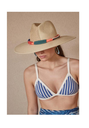 Sombrero Trenzado Multicolor