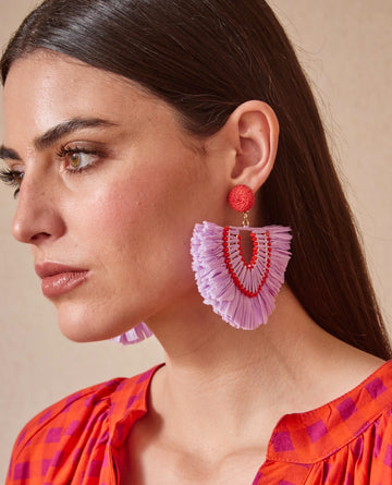 Pendientes Rafia Latido