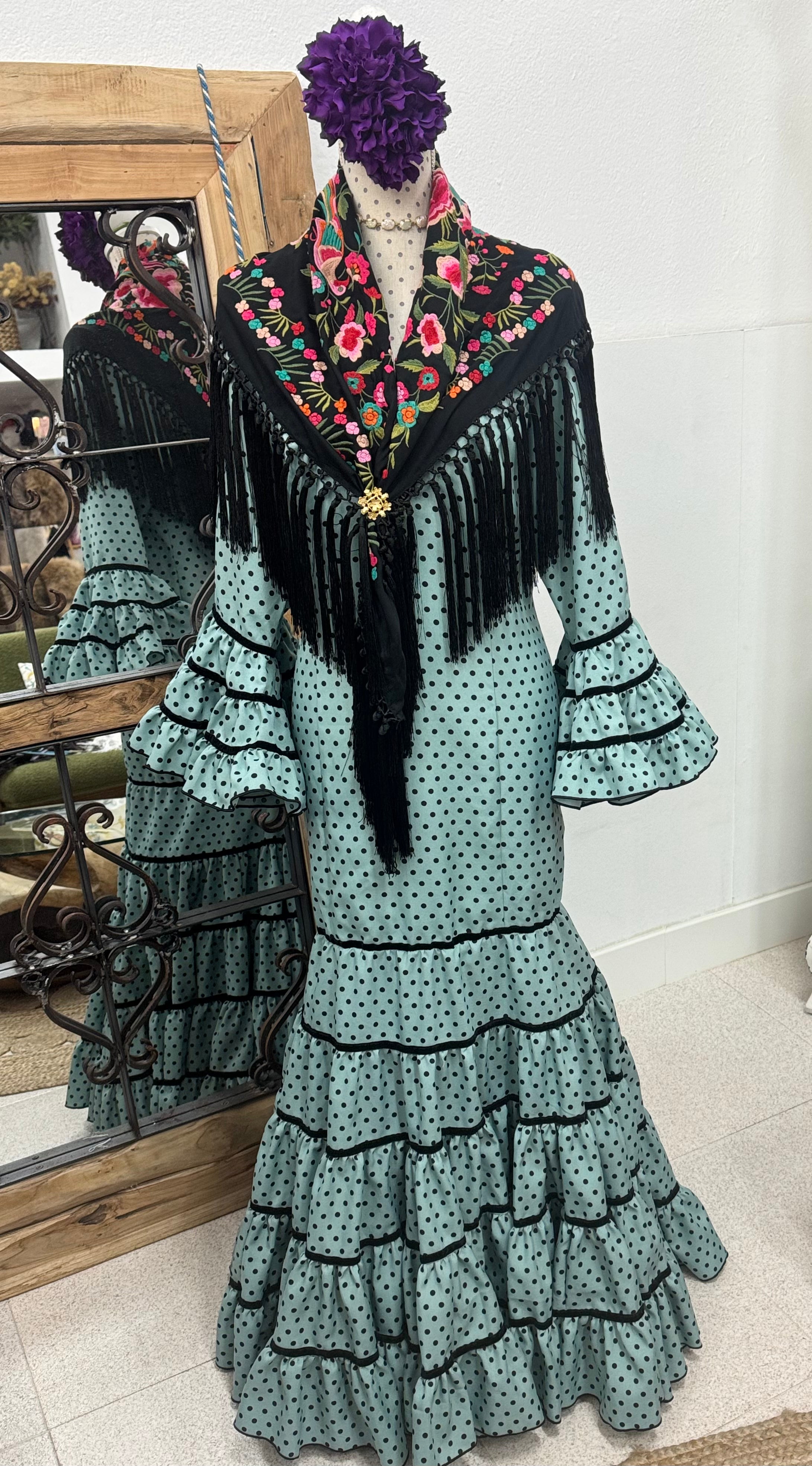 Traje Flamenca Mod. Rosalía