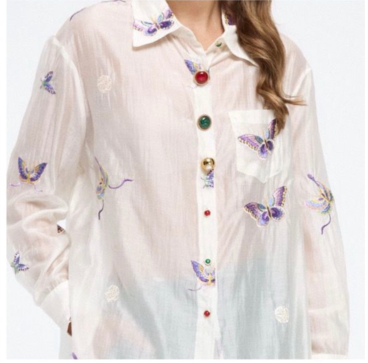Blusa Joya Mariposa