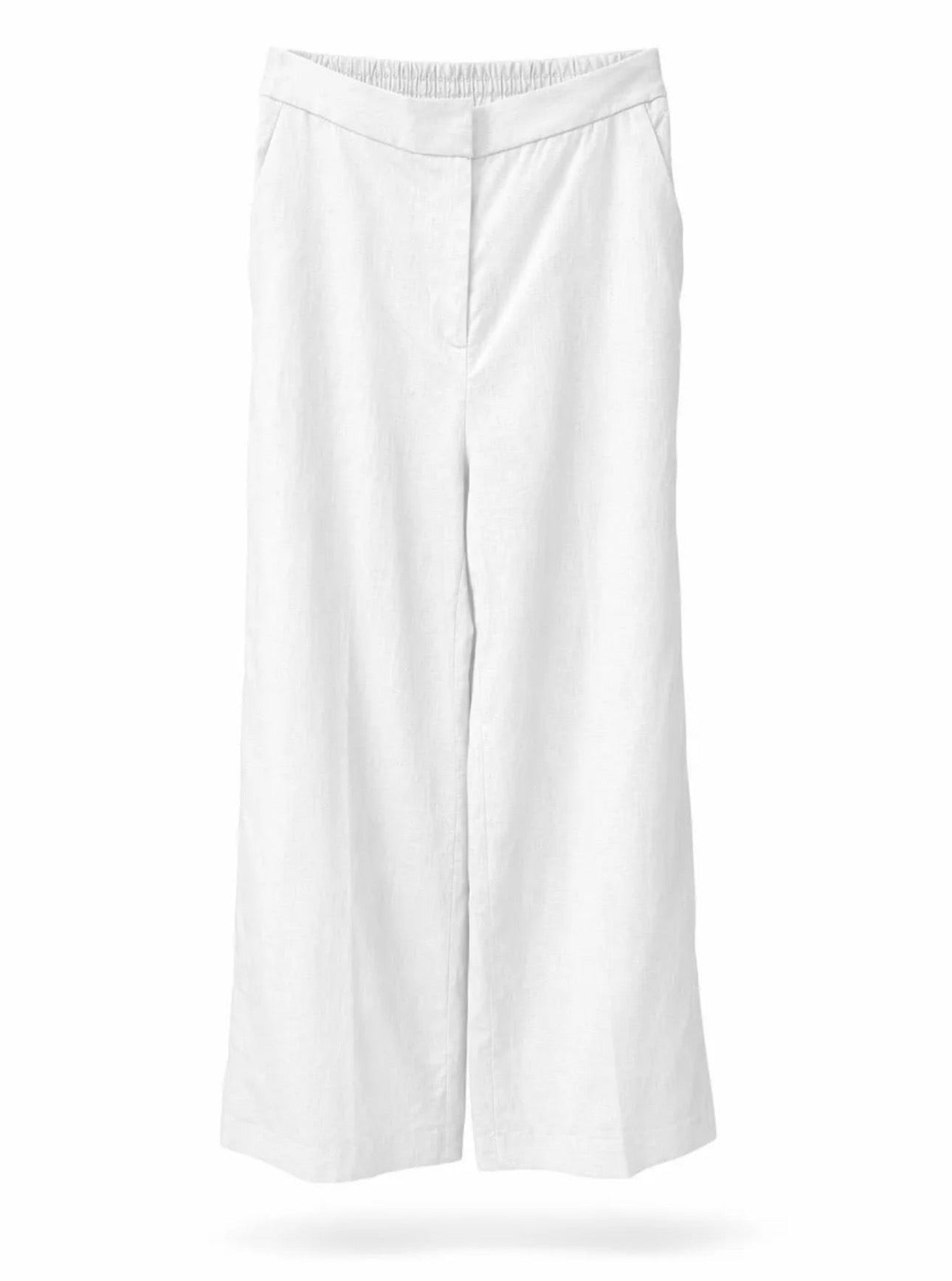 Pantalón Lino Blanco