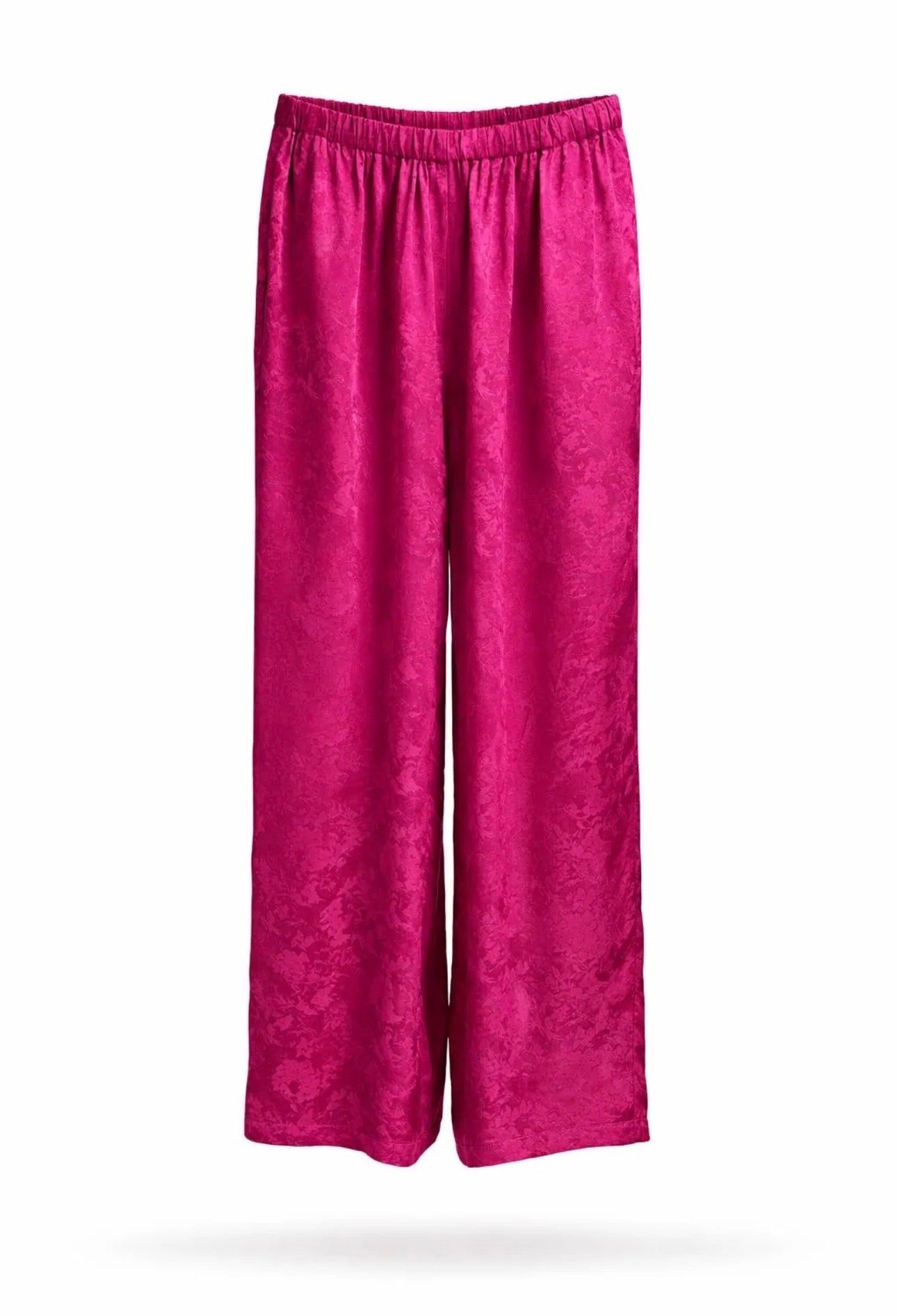 Pantalón Jacquard Fucsia