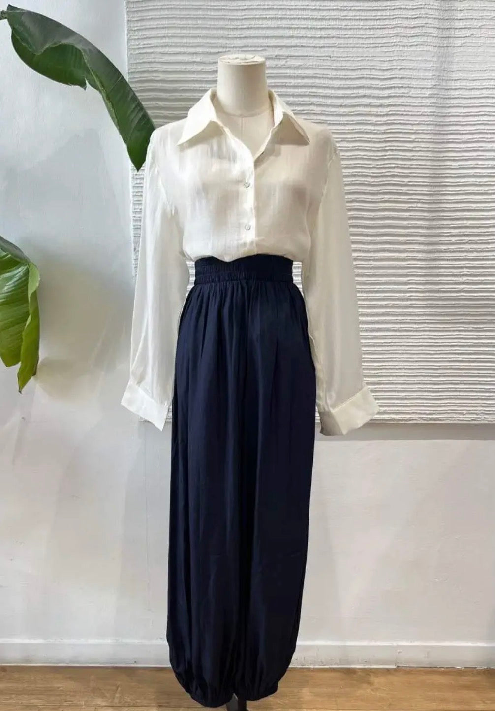 Pantalón Bombacho Marino