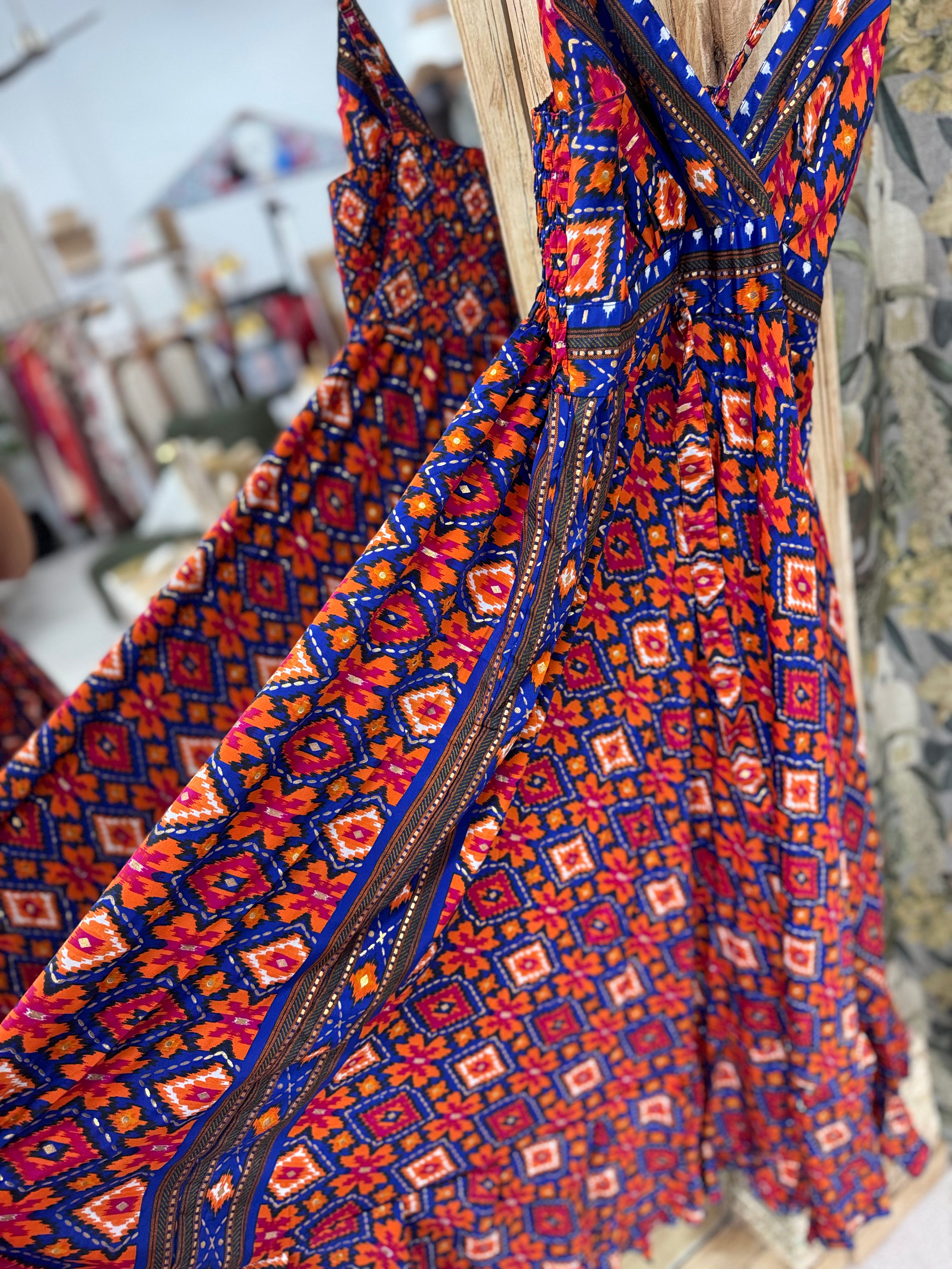 Vestido Seda África en 3 colores