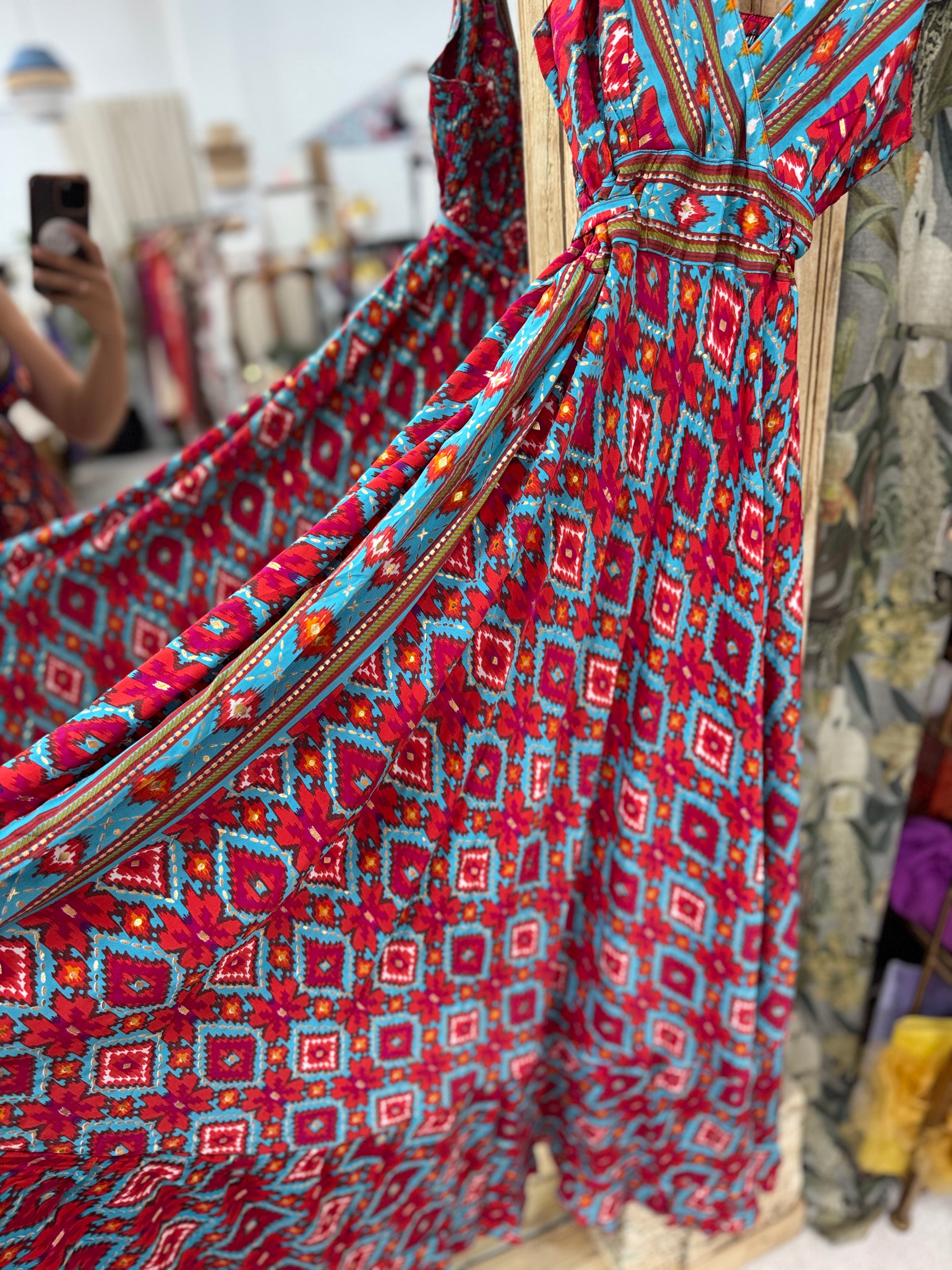 Vestido Seda África en 3 colores