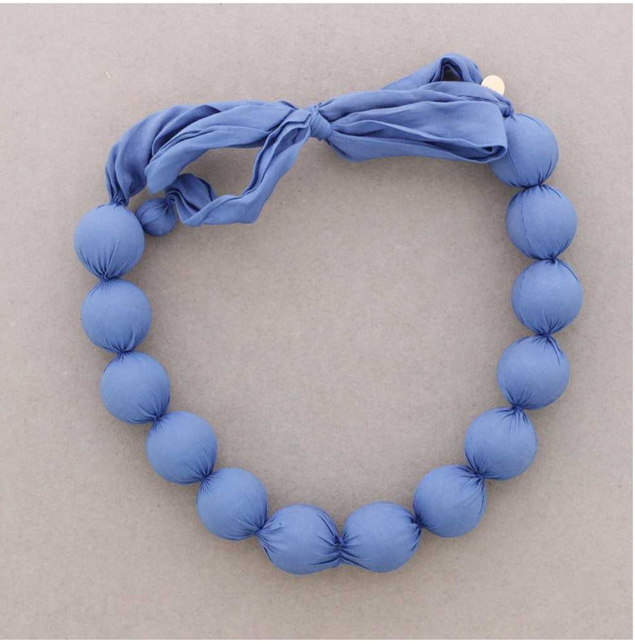 Collar de Bolas Revestidas Colores