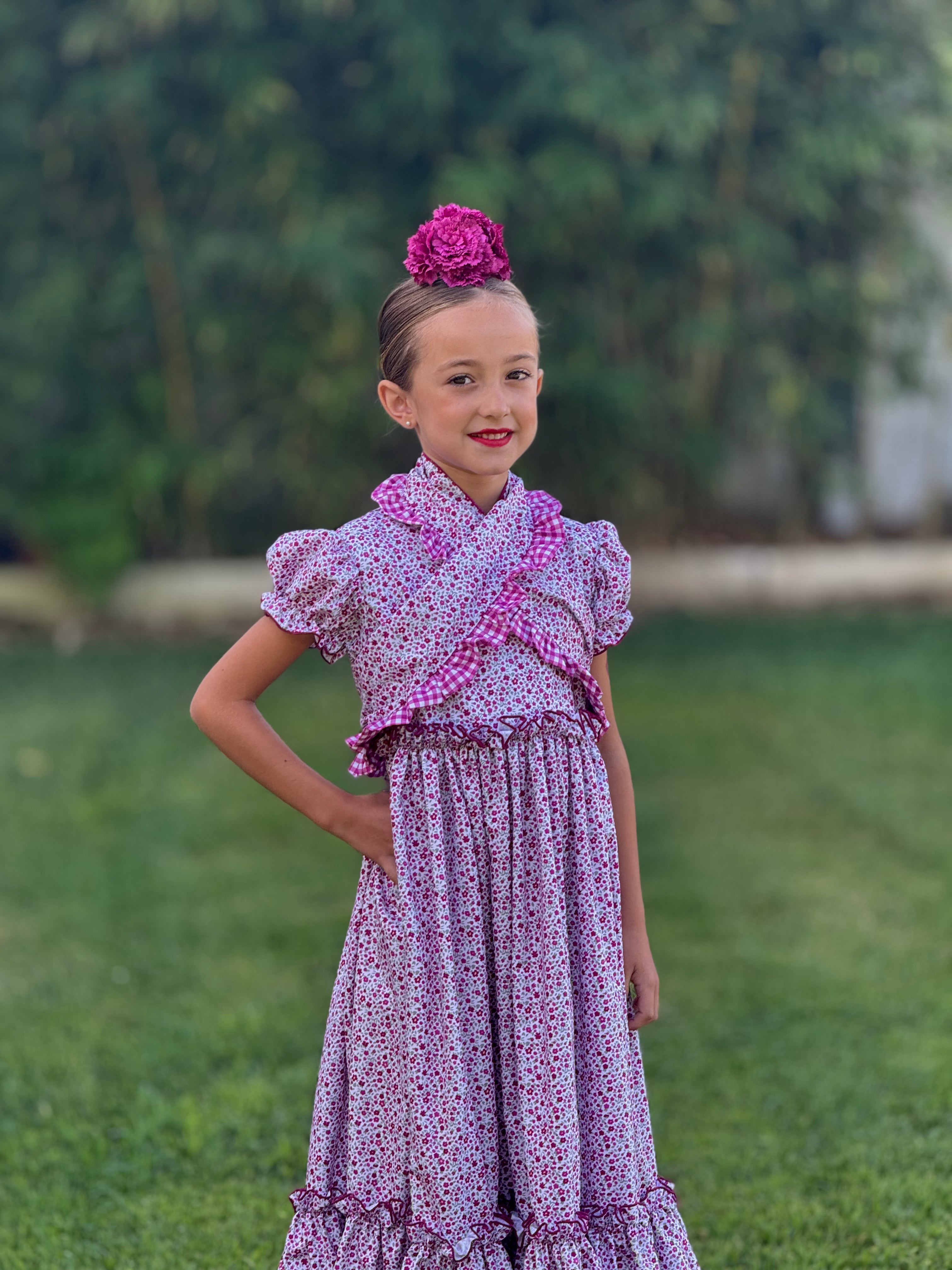 Bata Flamenca + Pico Niña Flores