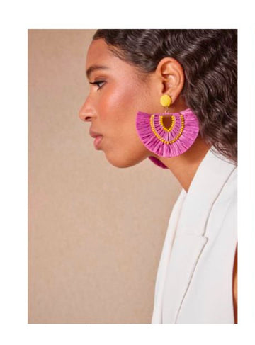 Pendientes Rafia Latido