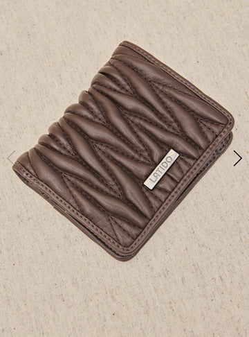 Cartera Monedero Plisado Latido