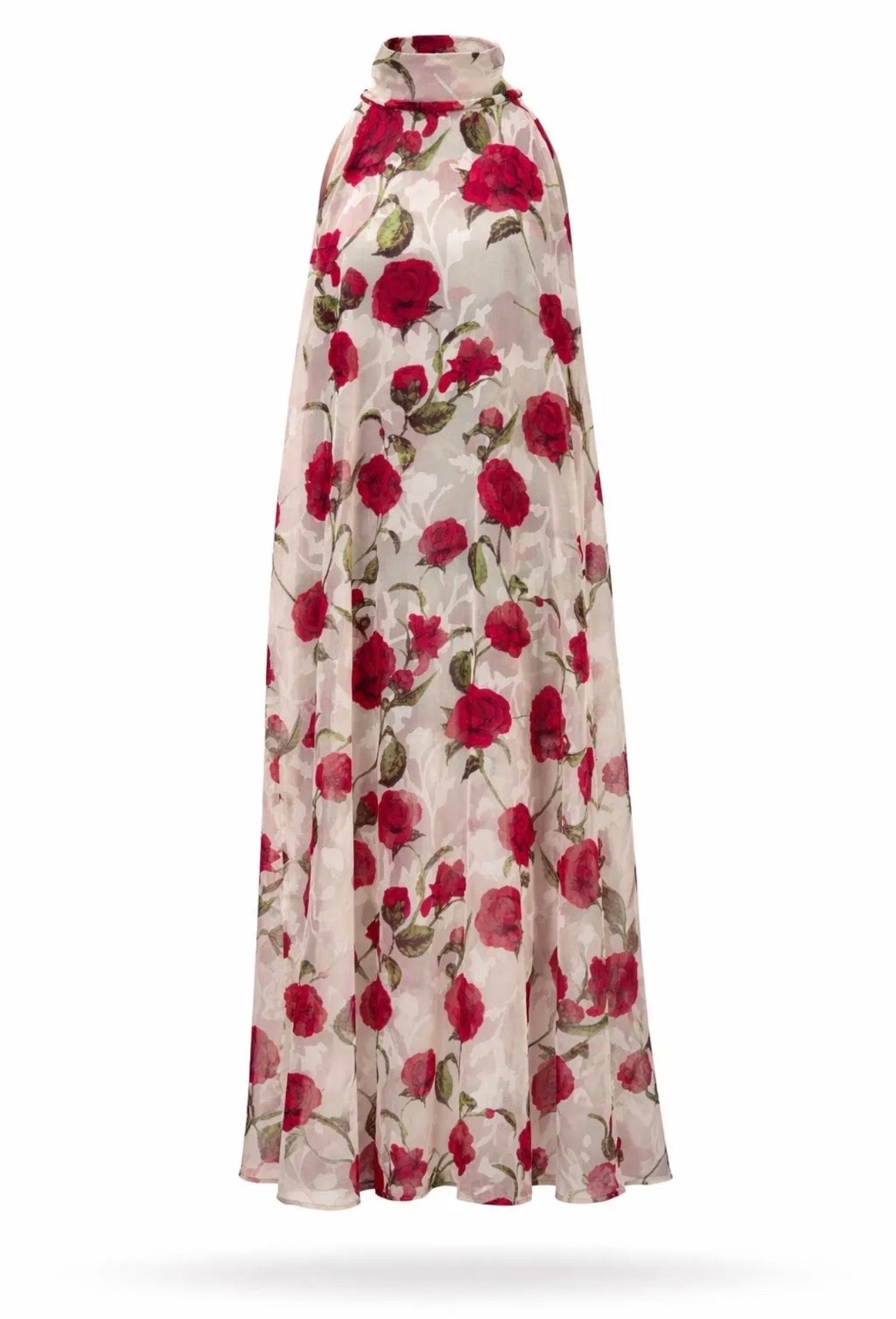 Vestido Sedoso Flowers