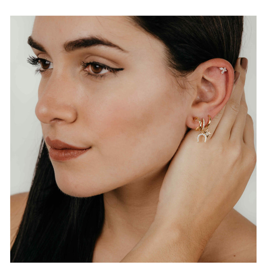 Pendientes Mariposa Cristal