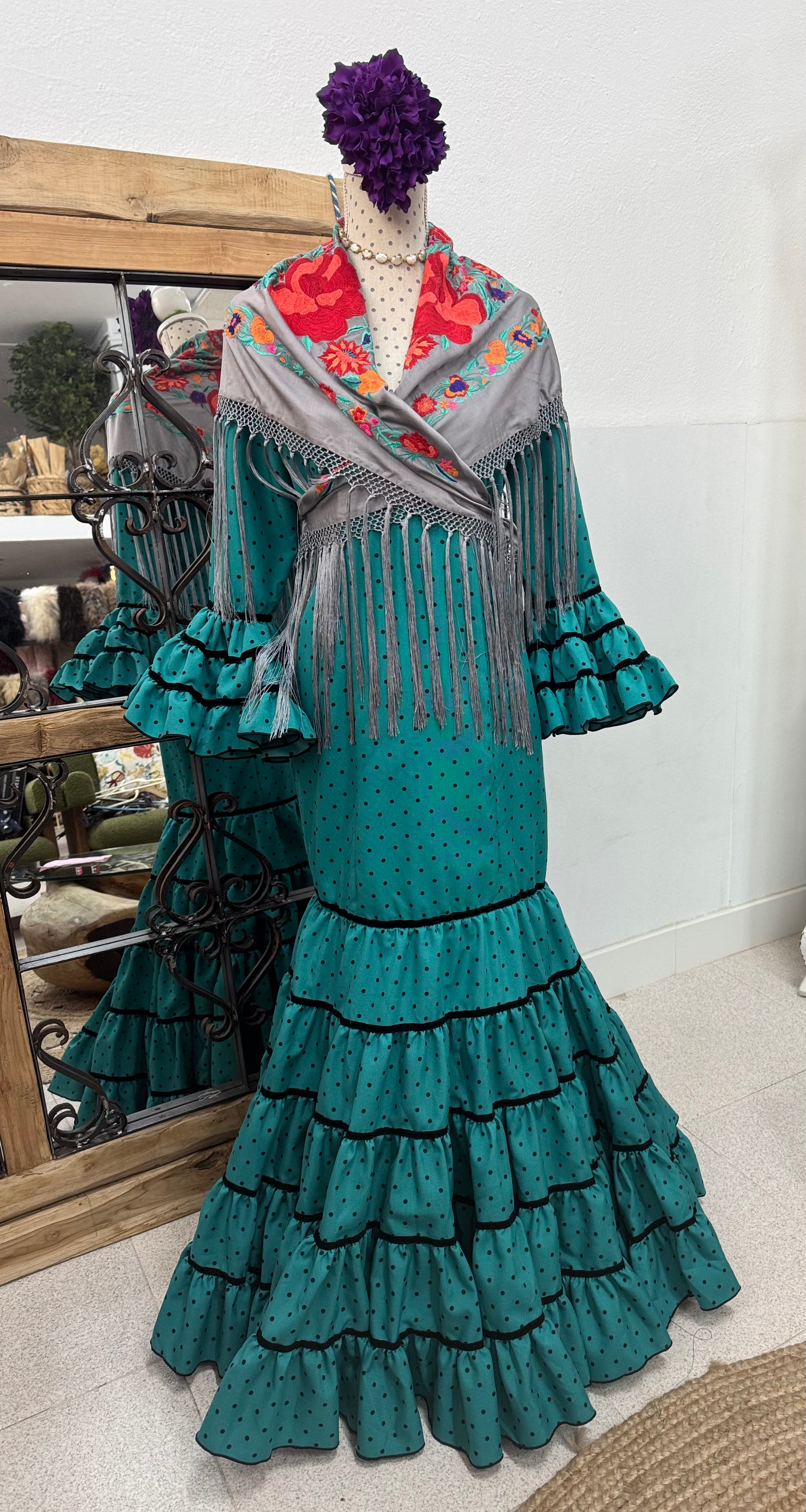 Traje Flamenca Mod. Rosalía