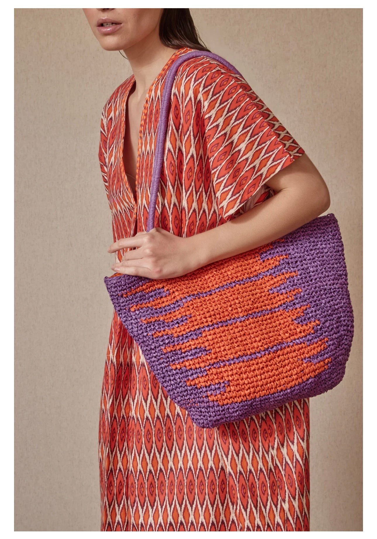 Bolso Rafia Latido