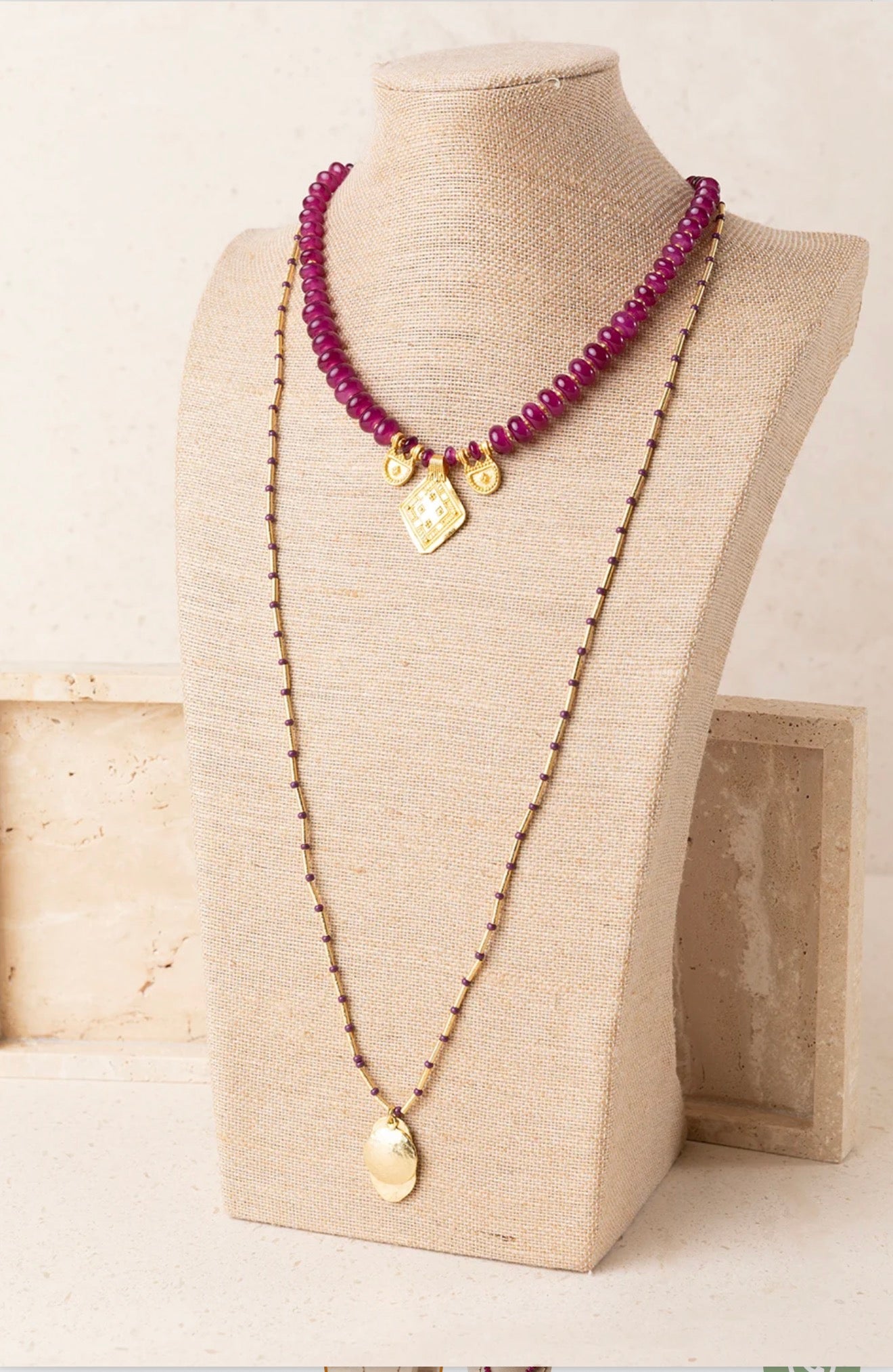 Collar Doble Latido