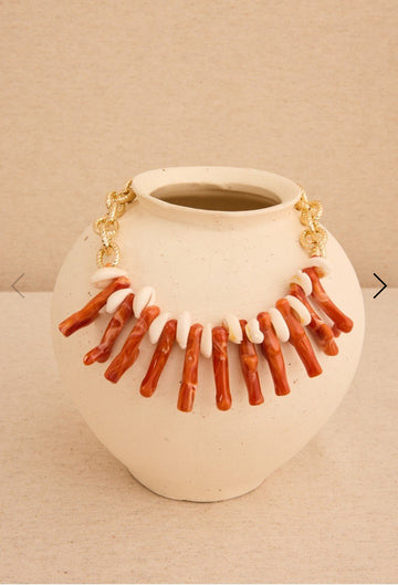 Collar Corales Coral