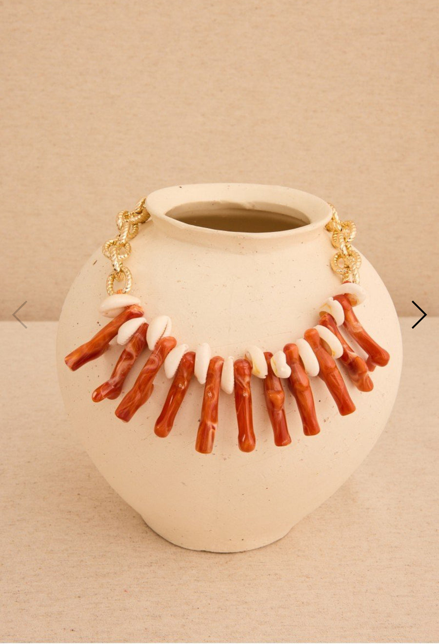 Collar Corales Coral