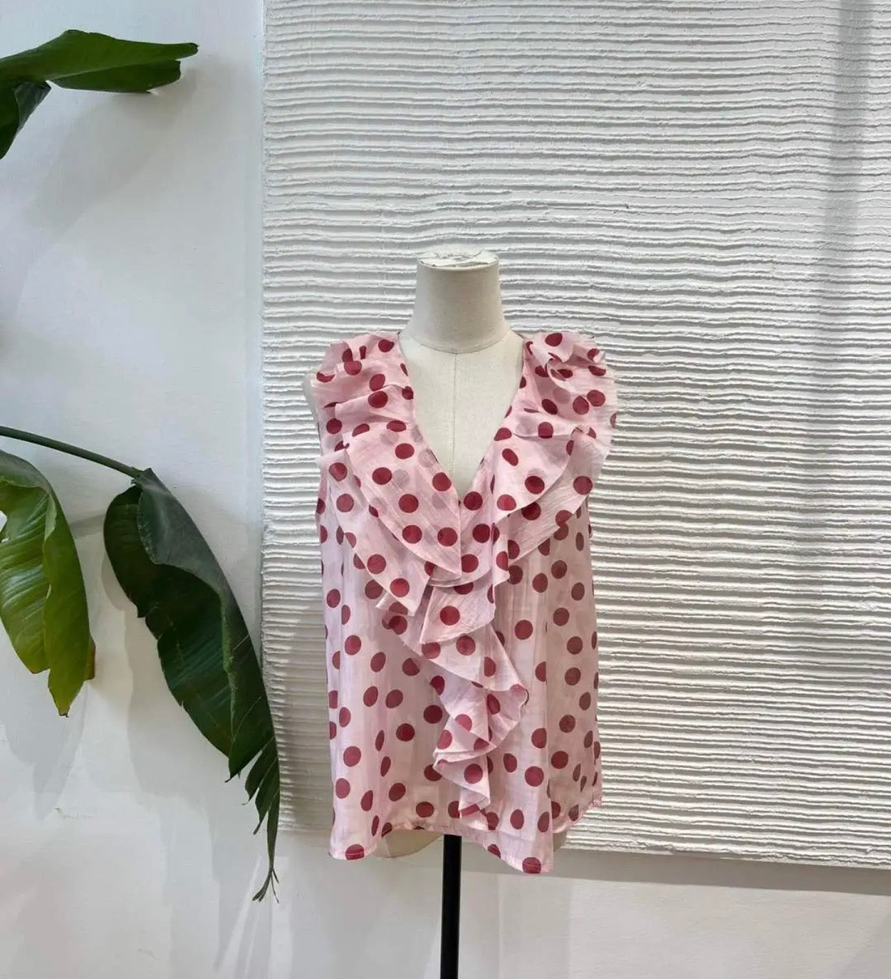 Blusa Lunar Rosa Rojo